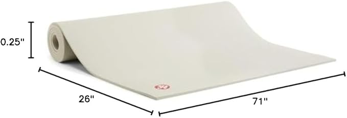 Manduka PRO Yoga Mat - 6mm | Lifetime Durability | Hygienic Construction | Premium Studio Quality | Teacher Approved