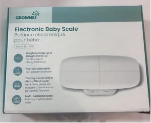 Baby Scale, Multifunctional Baby Weight Scale, Pet Scale for Puppy, Cat, Adult Scale Up to 330lbs, Accurate Digital Scale with Hold Function, 27-inch Height Measurement, 5 Units, LED Screen