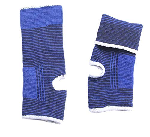 (2 Count Elastic Ankle Brace Support Compression Wrap Movement Protection Ankle Sport Fitness Guard Band