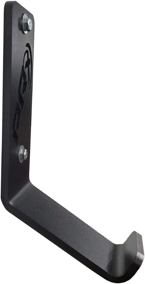PRx Performance USA MADE Kettlebell Storage Holders, Wall Mounted Kettle Bell Holder Hanger, Space Saving Home or Commercial Gym Accessory, Thick Steel with Black Powder Coating