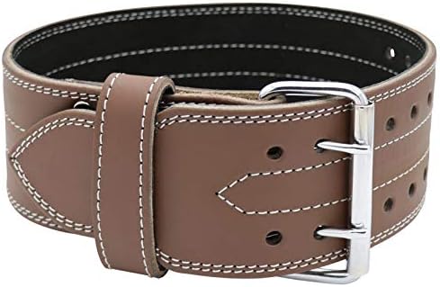 ChoCho Track 4" Power Weight Lifting Belt Gym Fitness Bodybuilding Back Support Heavy Workout