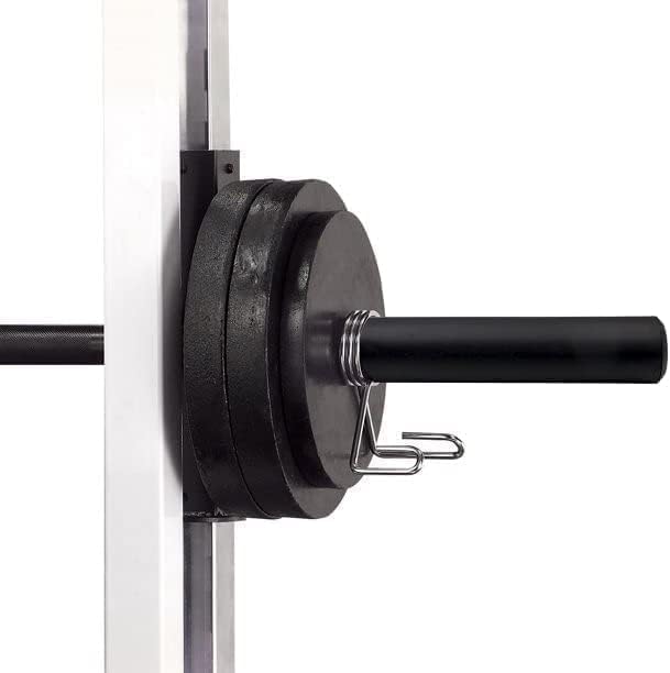 Olympic Adapter Sleeve 8 inch,Converts 1 inch Standard Weight Plate Posts to 2 inch Olympic Weight Plate Posts,Heavy Duty Nylon and Removable end Cap