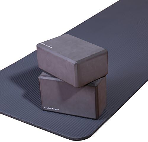 Fitvids Set of 2 High Density Premium - EVA Yoga Blocks, 9"x6"x4" Each