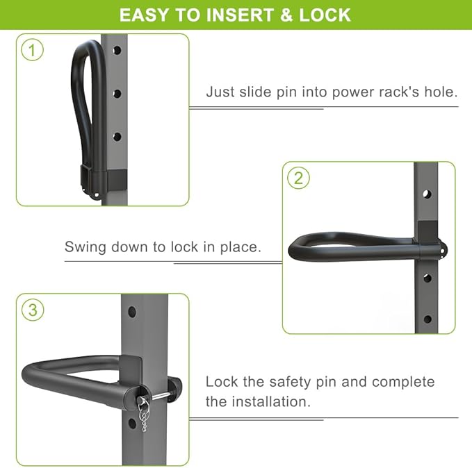 SELEWARE Power Cage Accessories, Dip Handles, Pull‑Up Stations, and Multi‑Grip Training Attachments