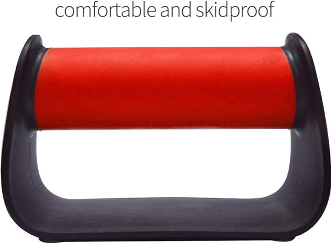 Feishibang Pushup Claw for Dielen Tragbare Push Up Bars for Menschen Fitness Home Workout Geräte, Farbe Rot
