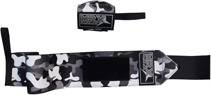 MRX Weight Lifting Wrist Wraps for Wrist Support Lifting Straps Gym Bodybuilding Training Workout for Men and Women