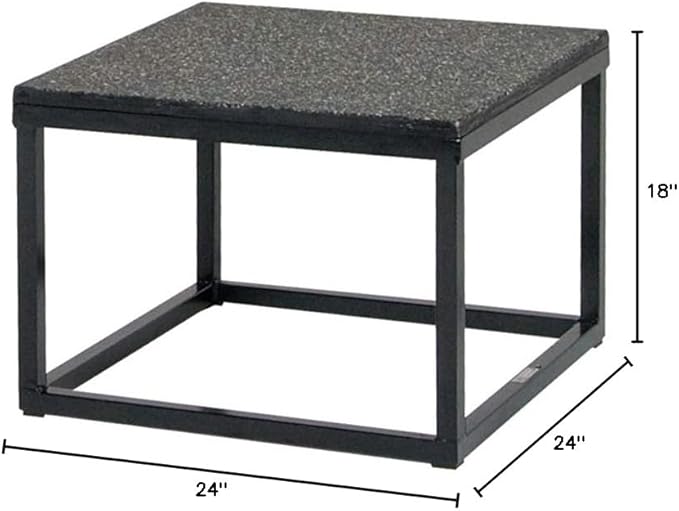 Power Systems Premium Power-Plyo Box, Black, Sold Individually