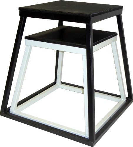 Ader 18", 24" Plyo Boxes (White + Black)