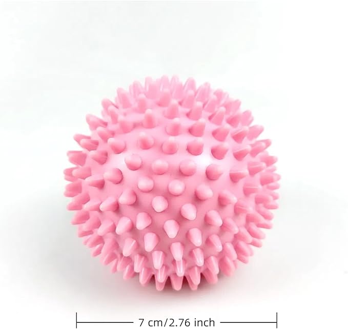 Massage Ball - Spiky for Deep Tissue Back Massage, Foot Massager, Plantar Fasciitis & All Over Body Deep Tissue Muscle Therapy,Foot Massage Ball