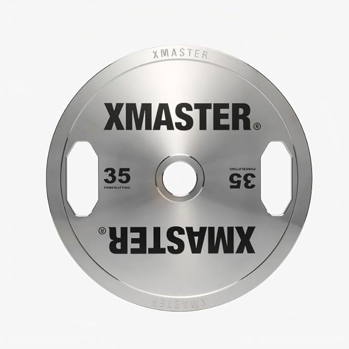XMASTER FITNESS Hand Grip Chrome Steel Plates