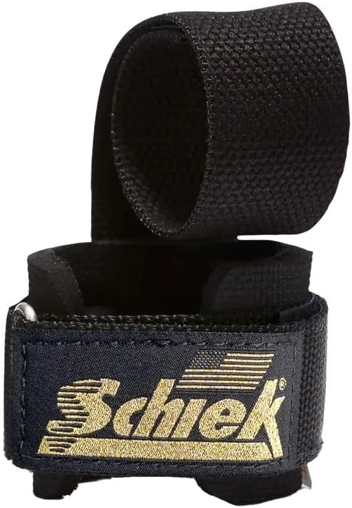 Schiek Sports 1000-PLS Deluxe Power Lifting Wrist Straps - Weight Lifting Wrist Wraps