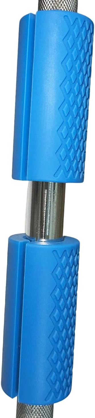 Weight Bar Grips Fit Standard Barbell, Dumbell Handles, Thick Bar Training Adapter for Weightlifting & Cable Attachments Fitness Training Rope Grips for Body Arm Forearm Builder Strength