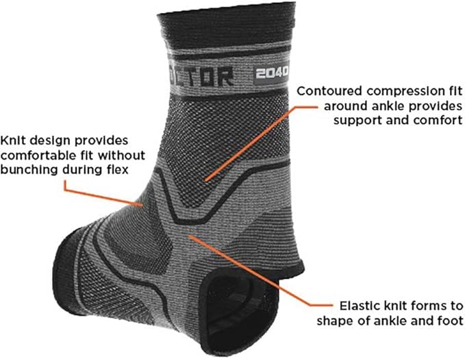 Shock Doctor Compression Knit Ankle Sleeve