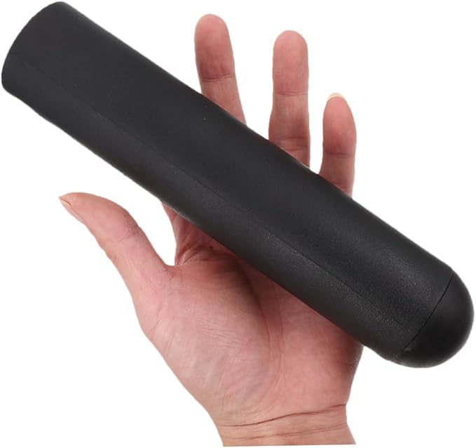 Weight Adapter Sleeve for Standard Barbell Plates Easy Use Barbell Rod End Cover for Home and Commercial Gym Equipment Black Color