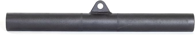 Bells of Steel Straight Bar Cable Attachment Fat Straight Bar Cable Machine Attachment, LAT Pull Down Bar, LAT Pull Down Attachment, Thick Diameter Home Gym Accessories