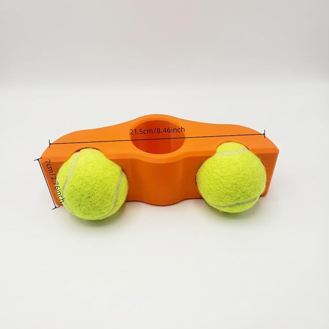 4-Pack Rocker Feet & Tennis Ball Set - Indoor Cycling Motion Attachments for Comfort and Vibration Dampening, Accessory Kit Designed for JetBlack Victory Trainer