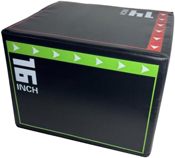 kowaku Jump Box Step up Box Plyometric Jump Box Heavy Duty Versatile Plyo Box Agility Box for Jumping Workout Skipping Lunges Squats