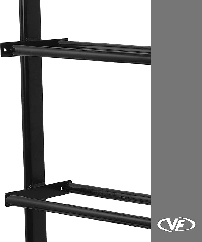 Valor Fitness 4-Tier Exercise Ball Storage Rack with Wheels – Holds Up to 20 Medicine, Slam, and Wall Balls – Durable Home Gym Organizer