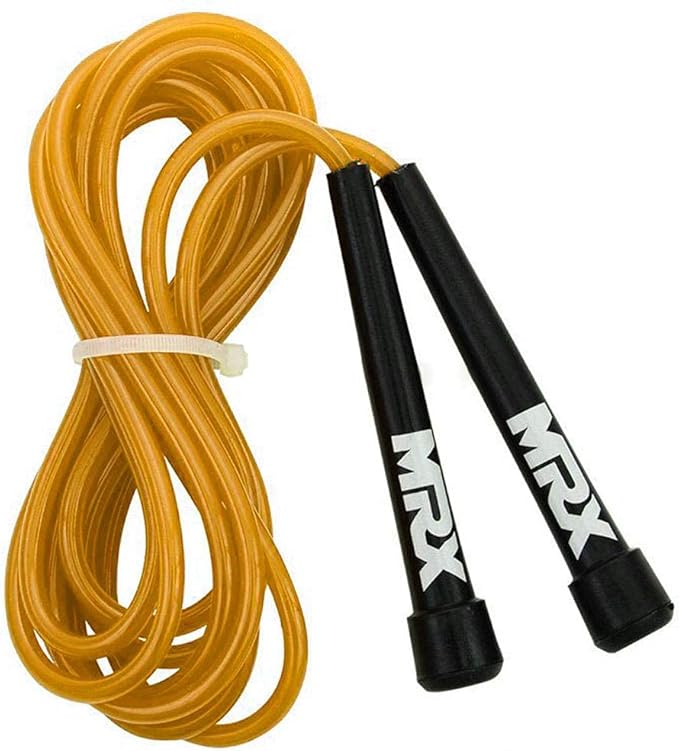 MRX 9" PVC Jump Rope for Cardio Fitness - Versatile Jump Rope for Both Kids and Adults - Great Jump Rope for Exercise
