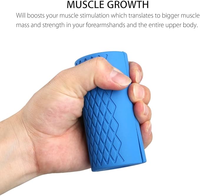 Grip Fat Bar For Intensive Workout, High Density Silicone Thick Bar Grips Non-Slip Protective Pad For Fitness, Weightlifting, Ergonomic Design, Suitable For Powerlifting