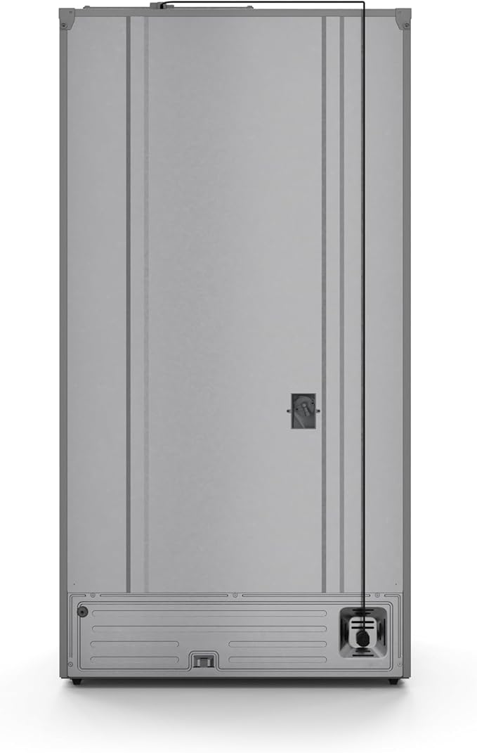 Thor Kitchen Gordon Ramsay 36 Inch 20.3 cu ft French Door Counter Depth Refrigerator with Ice Maker in Stainless Steel/Rose Gold