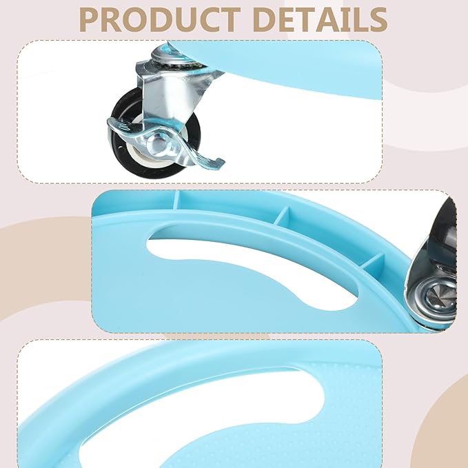 4 Pcs Abdominal Exercise Roller Wheel Abdominal Exercise Sliders for Core Workout AB Wheel Exercise Board Abdominal Board Trainer for Abdominal Core Strength Training, AB Workout Equipment