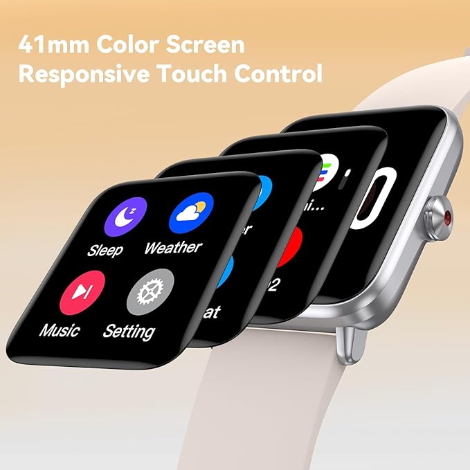 DAVIKO Pedometer Watch Senior Friendly No App/Phone Required,Waterproof Fitness Tracker Watch with Heart Rate Sleep Monitor Activity Tracker, Step Counter for Walking, Smart Watches for Women Men