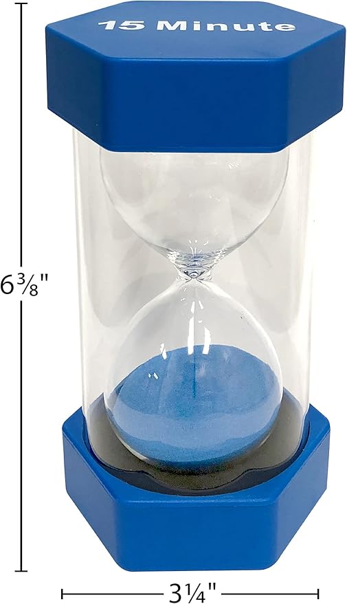 Teacher Created Resources 15 Minute Sand Timer - Large (TCR20886)