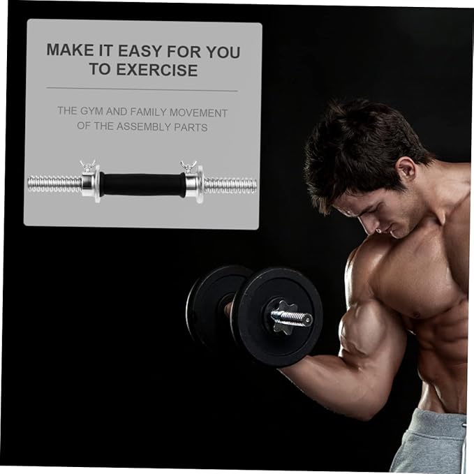 Professional Electroplated Dumbbell Bar Gym Dumbbell Accessory Wide Grip Handle Grip
