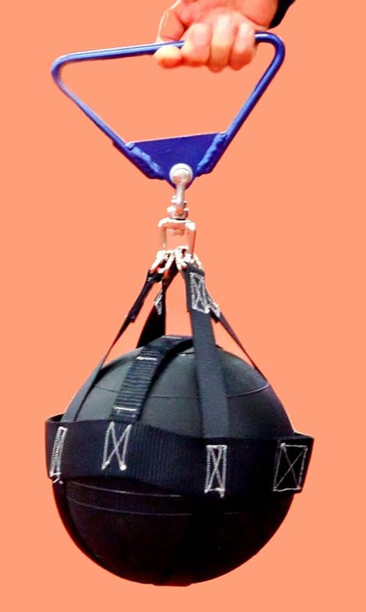 Indoor Weight Throw Bag & Handle PRACTICE ONLY (SLAM BALL NOT INCLUDED)