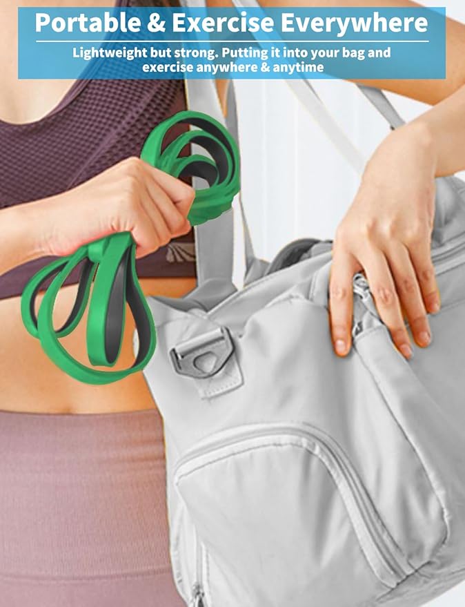 Pull Up Bands, Resistance Bands, Pull Up Assistance Bands Set for Men & Women, Exercise Workout Bands for Working Out, Body Stretching, Physical Therapy, Muscle Training