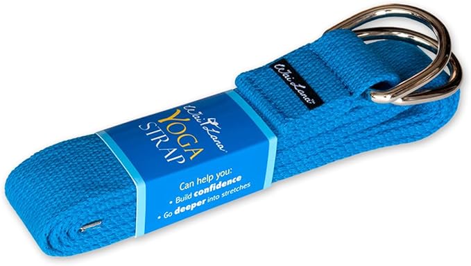 Wai Lana Yoga Straps 10 feet, Blue