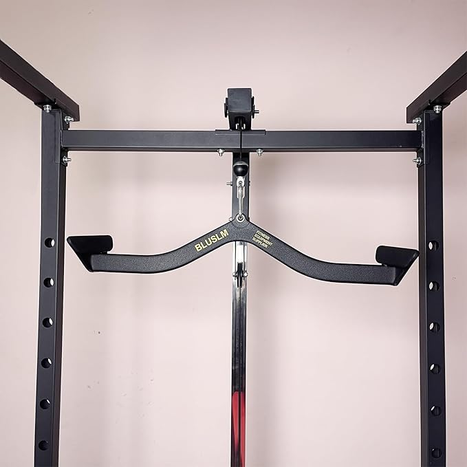 LAT Pull Down Bar for Cable Machine, LAT Pulldown Attachments T-bar V-bar Cable Attachment for Gym, Back Tricep Strength Training Handle