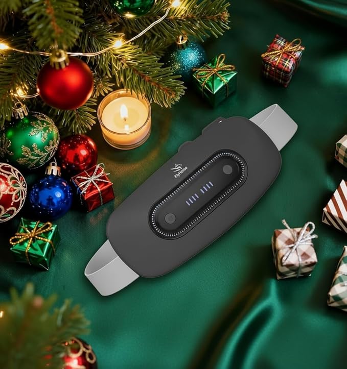 Electric Heating Pad, Portable Cordless Menstrual Heating Pad with 4 Heat Levels and 4 Massage Modes, Fast Large Heating Belly Wrap Belt for Cramps, Back Pain Relief Gifts for Women Girls Her(Black)