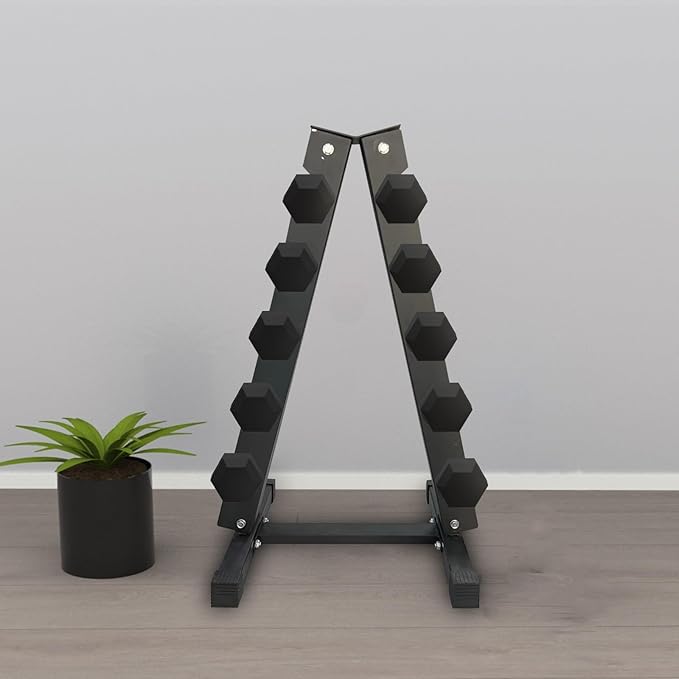 Dumbbell Rack Stand Only,A-Frame Dumbbell Weight Rack for Home Gym