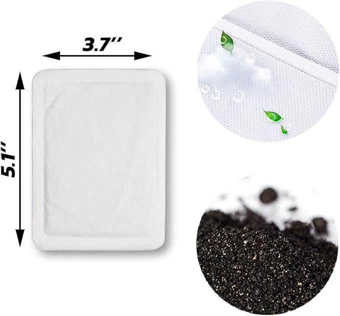 WORLD-BIO Body Warmers for Cold Weather, Heat Warmer Patch Disposable with Adhesive Backing Gives Hours Warm - 12/20/32/40 Packs, Hand Warmers Long Lasting Safe Natural Odorless