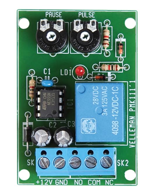 Velleman Adjustable Interval Timer Kit
