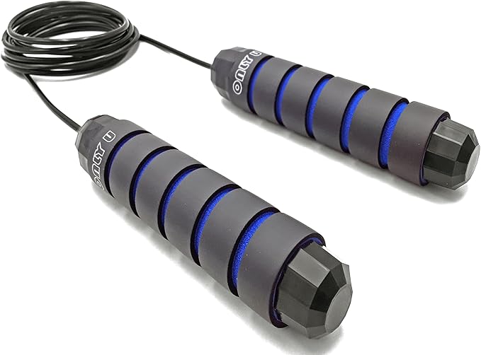 Jump Rope Workout Fitness Exercise Equipment Home Gym, Men Women and kids, Health,From Only U, (Multiple Colors)