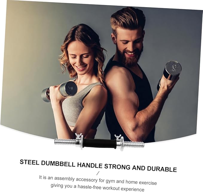 1pc Dumbbell Bar Skid Grip for Strength Training Barbell Connector for Home and Gym Workouts Arm Strength and Control