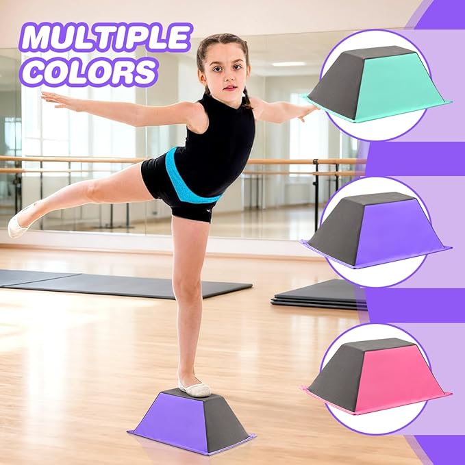 FBSPORT Cheer Flyer Stand, PU Non-Slip Stand Cheer for Promotion and Development of Flexibility, Coordination