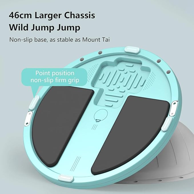 Half Balance Ball Trainer - Balance Ball Trainer with Resistance Bands and Foot Pump,Stability Ball for Exercise, Full-Body Workouts, Home Gym