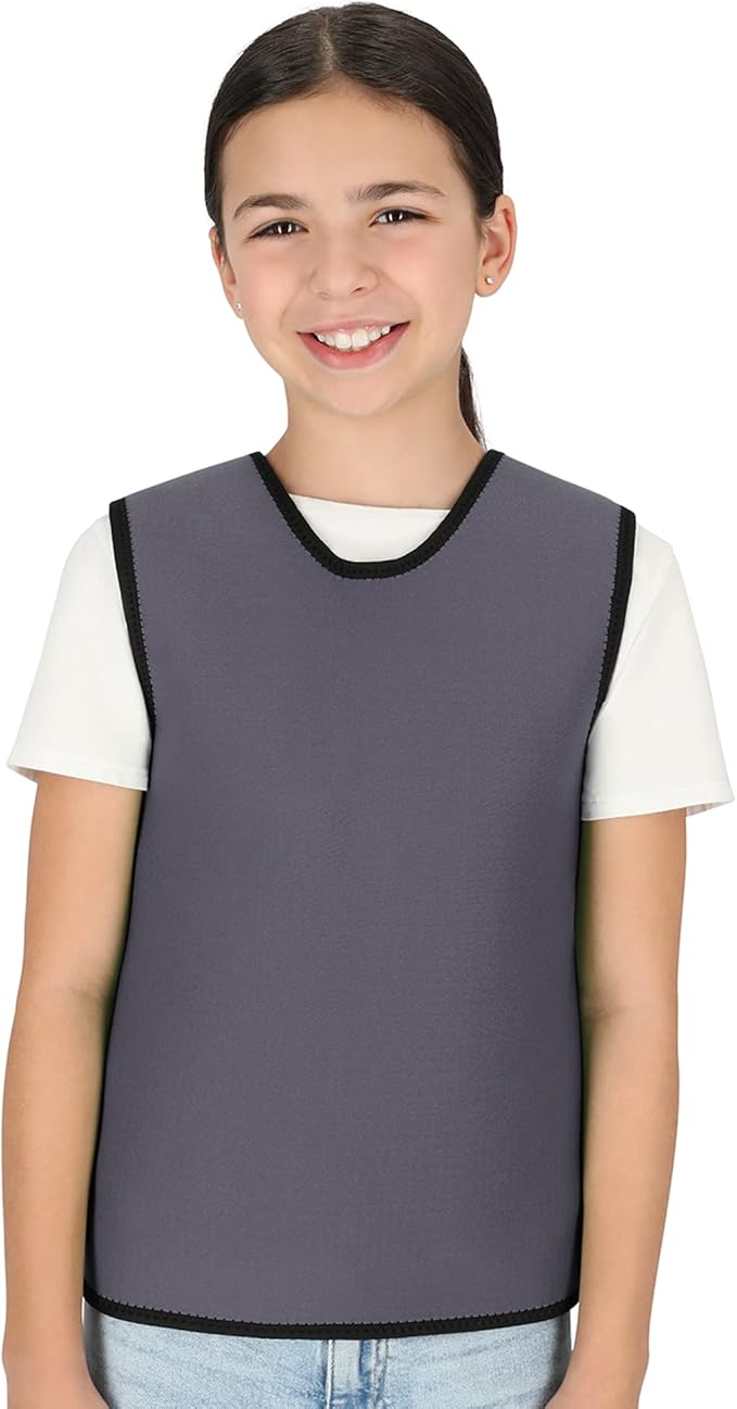 Special Supplies Sensory Compression Vest Deep Pressure Comfort (Grey, Meduim)