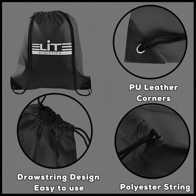 Wood Gymnastic Rings 32mm and 28mm Grip with Adjustable Numbered Straps + Grip Tape + Pull Up Resistance Bands + Drawstring Carry Bag