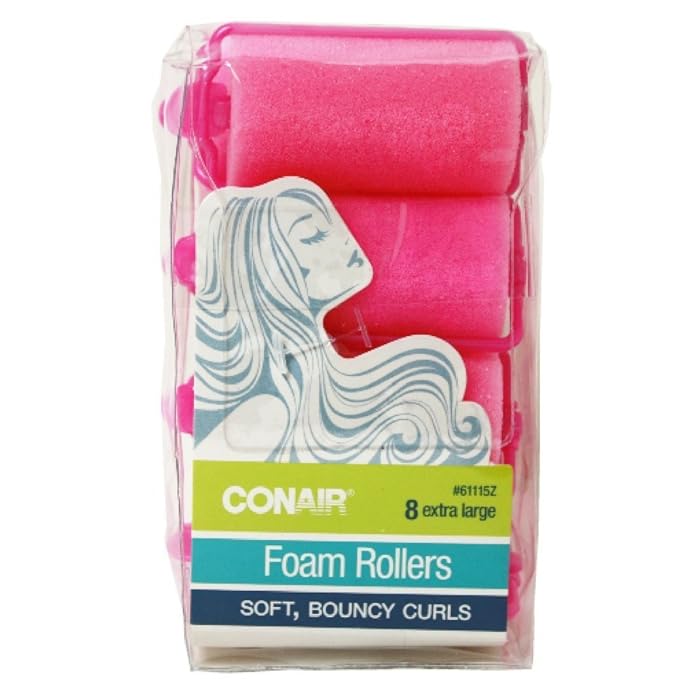 Conair Styling Essentials Extra Large Foam Rollers 8 ea