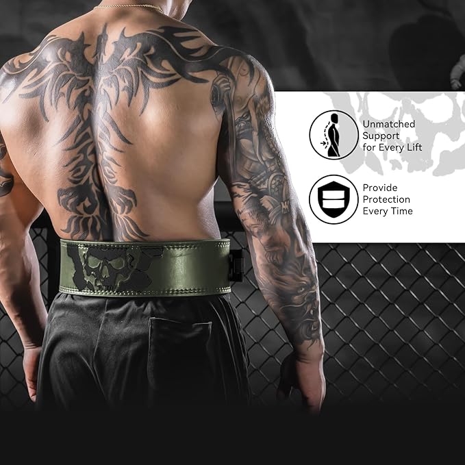 Lever Lifting Belt for Man and Women, Weightlifting with Adjustable Heavy Duty Buckle, Professional Weight Lifting Belt