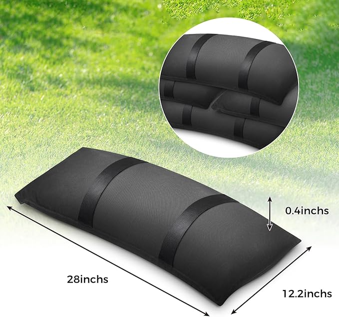 200 LBS Umbrella Base Weights Sandbags, 4 Packs Sand Bags for Weight, Weatherproof Fillable Heavy Duty Weight Sandbag for Outdoor Furniture Backyard Umbrella Garden Trampoline Poolside Accessories