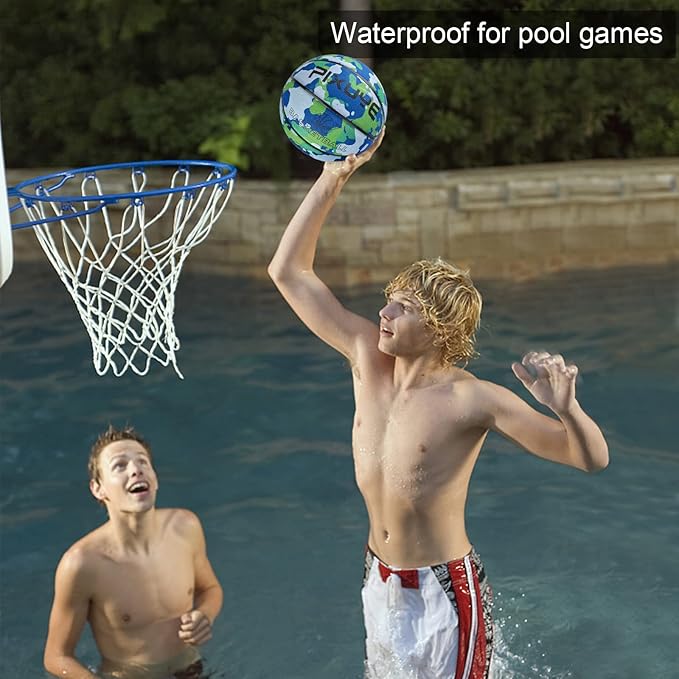 Kids & Adult Basketball - Size 3 (22") & 5-7 (27.5"-29.5'') for Indoor/Outdoor/Pool Play & Training