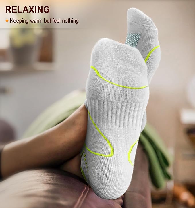 BULLIANT Men Running Socks,Active Ankle Socks No Show For Men With Cushioned Footbed Arch Support Breathable Wicking