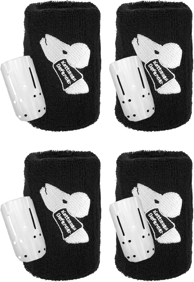 Kettlebell Wrist Guards, Sweat Weighted Wristbands with Insert Support, Shock-Absorbing Sleeve Protector for Athletes Fitness Strength Training