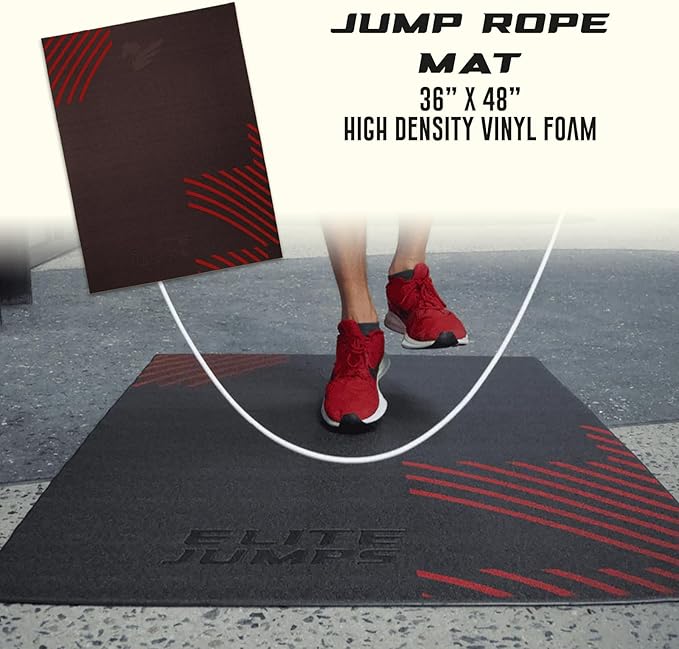 Elite Jumps - Beginner Progression Bundle - 3 Weighted Jump Ropes & Storage Case - Ropes for Beginners, Intermediates, & Advanced Users - Strong & Durable - Progression Training